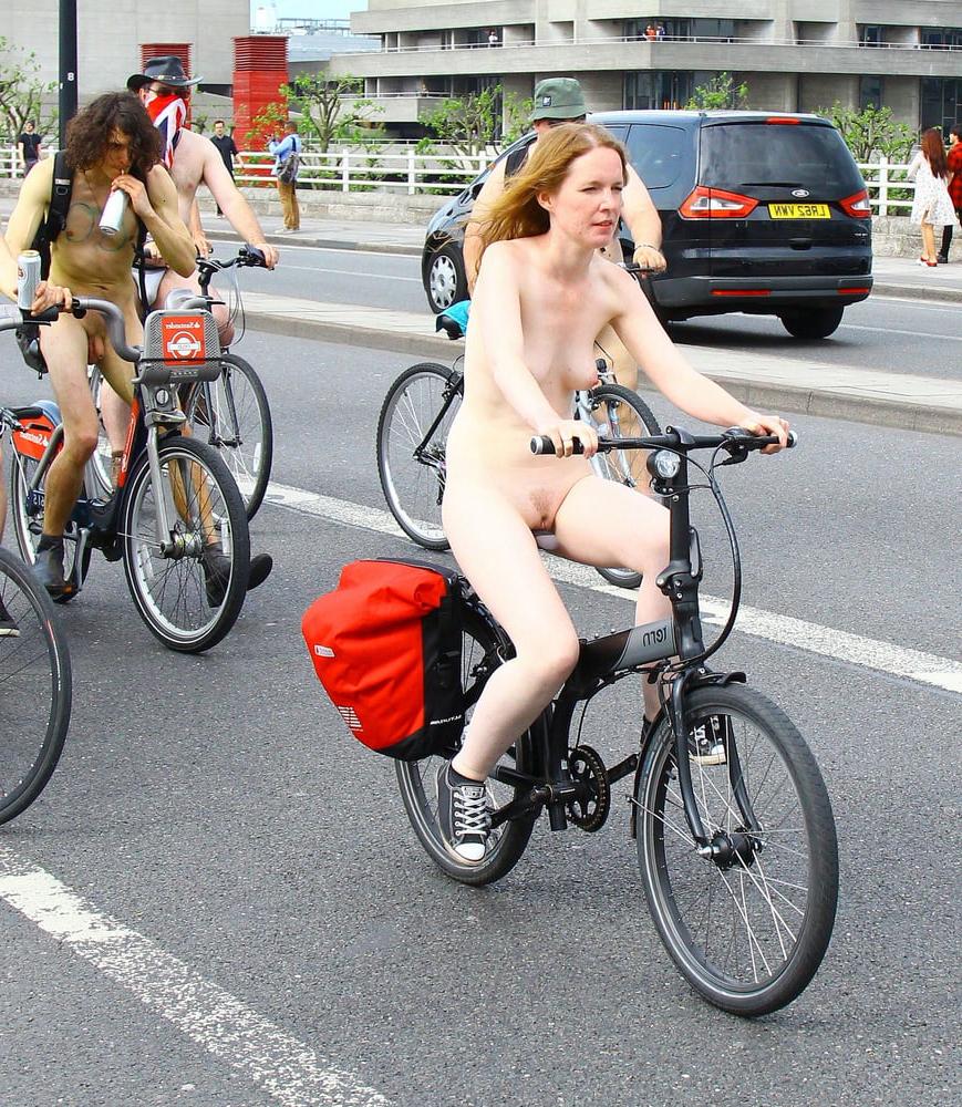 23P Redhead with Freckles London 2016 WNBR world naked bike ride
