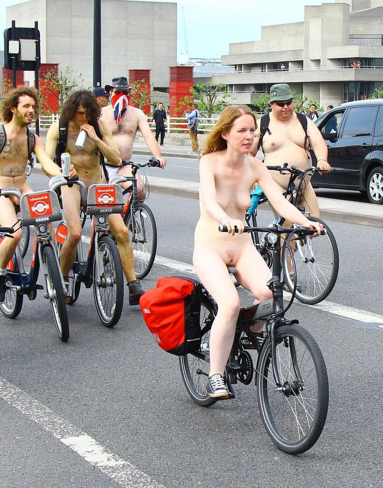 23P Redhead with Freckles London 2016 WNBR world naked bike ride