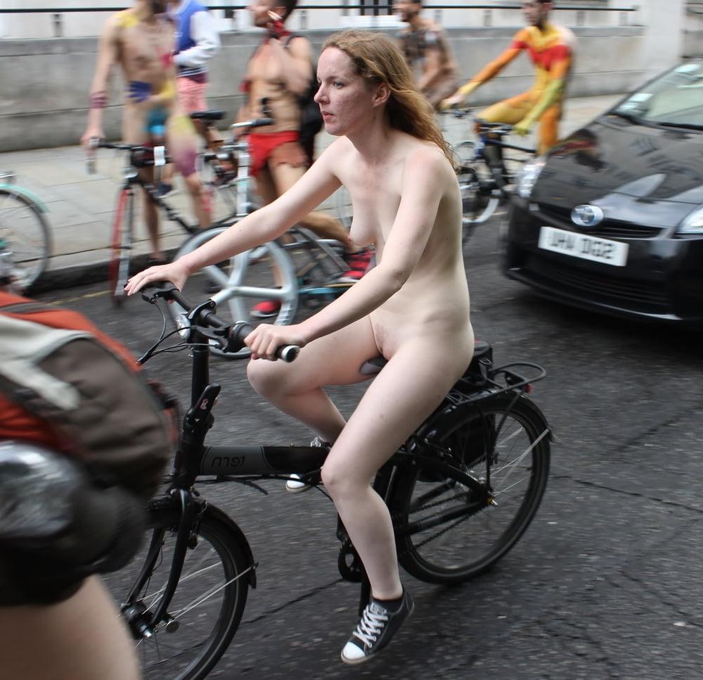 23P Redhead with Freckles London 2016 WNBR world naked bike ride