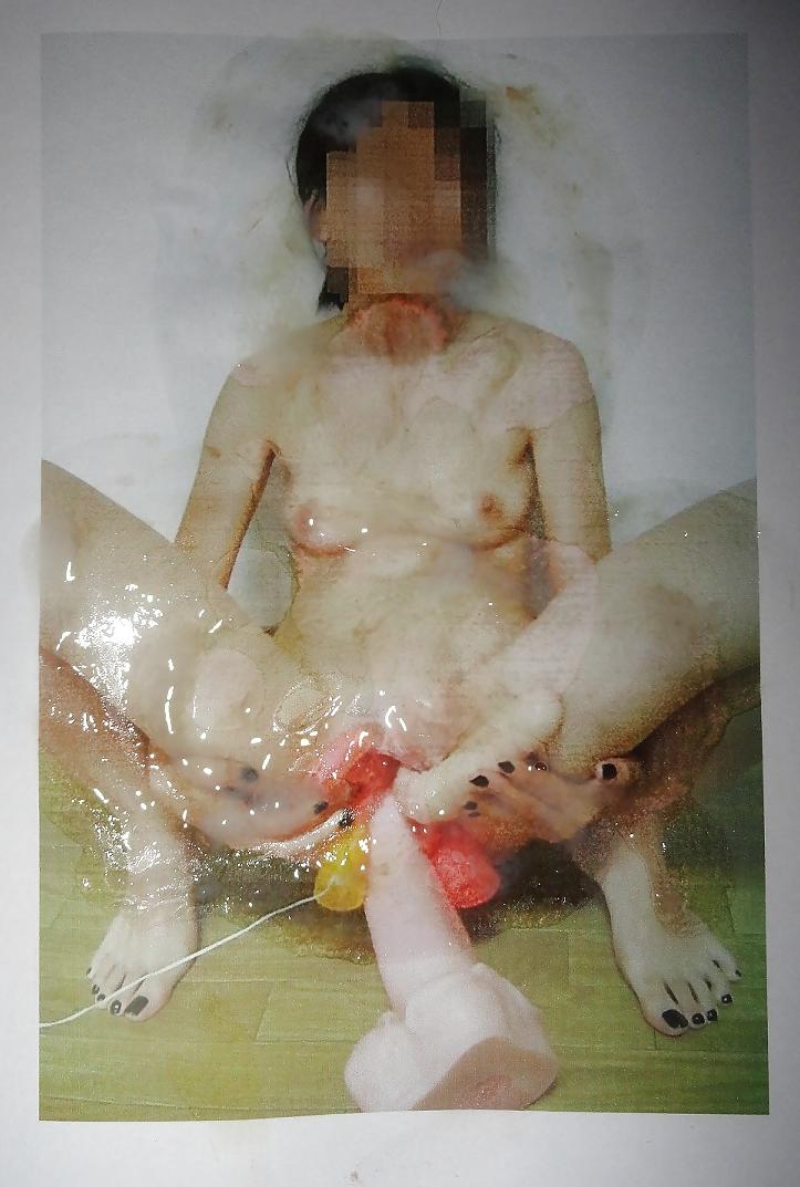 4P Cock and cum for delicious whore of utirusu