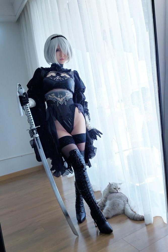 25P BANBANKO - 2B cosplay (Nier: Automata)