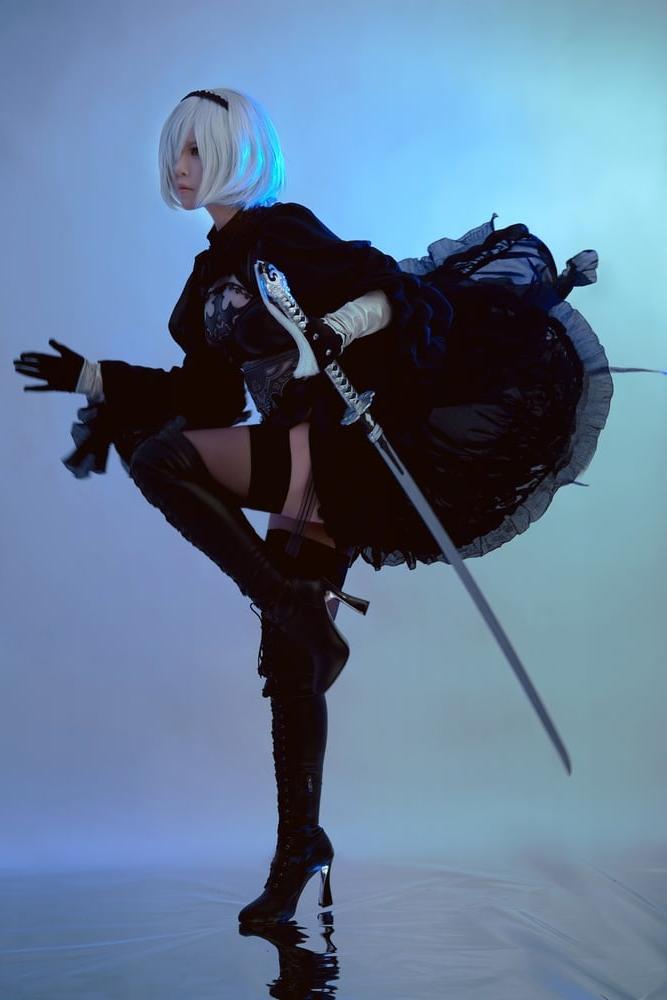 25P BANBANKO - 2B cosplay (Nier: Automata)