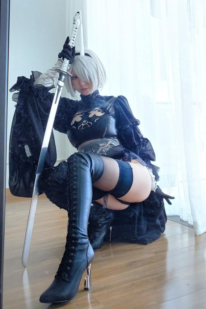 25P BANBANKO - 2B cosplay (Nier: Automata)