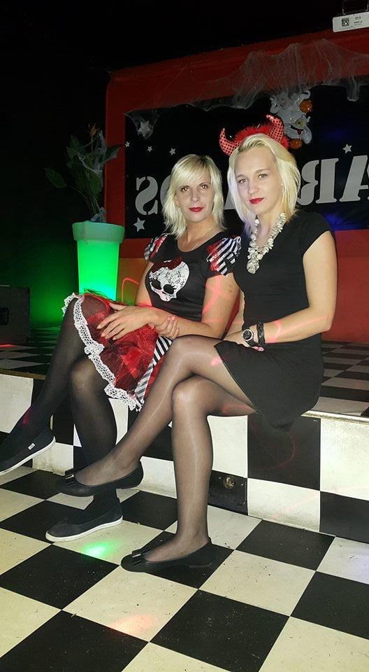 25P mujeres sexy en medias medias de nylon 17