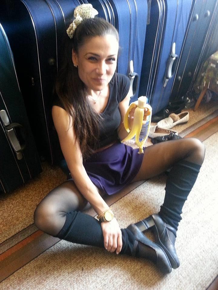 25P mujeres sexy en medias medias de nylon 10
