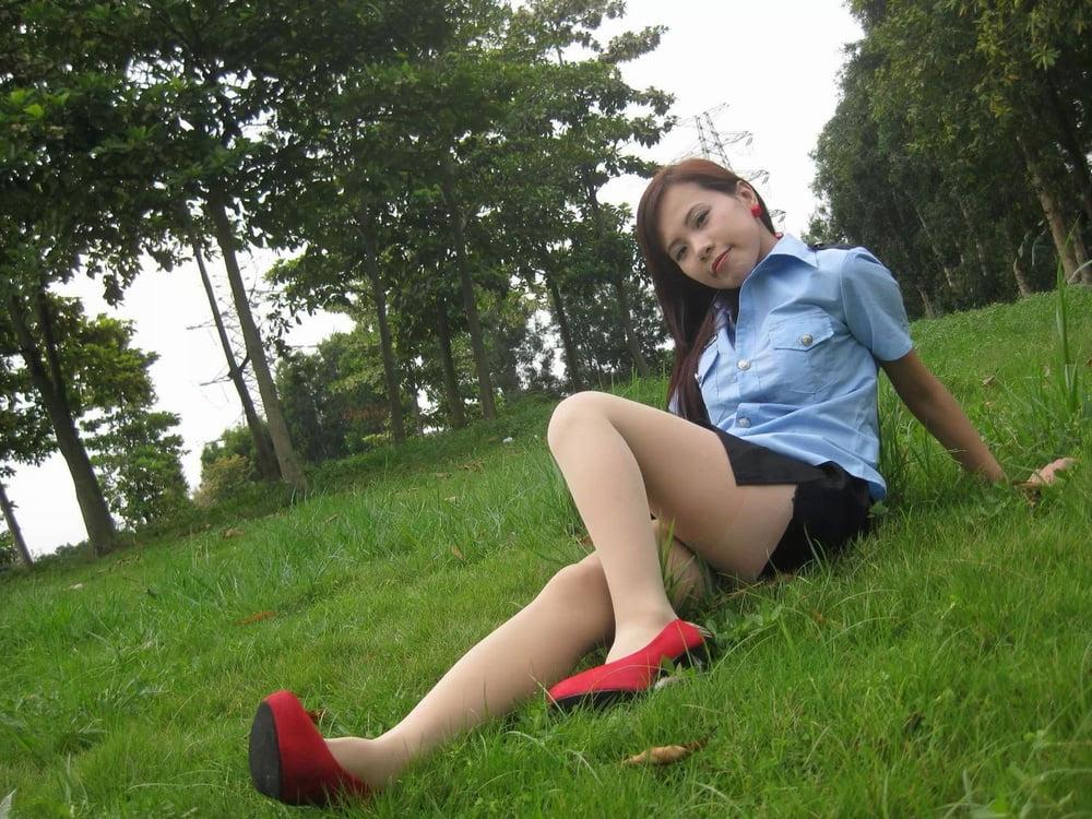 25P asian pantyhose