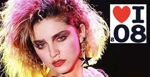 25P 80's disco style: Madonna