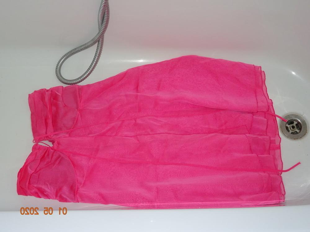 6P piss on pink fuscha dress 3