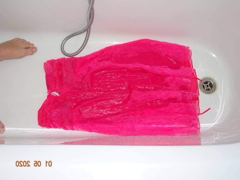 6P piss on pink fuscha dress 3