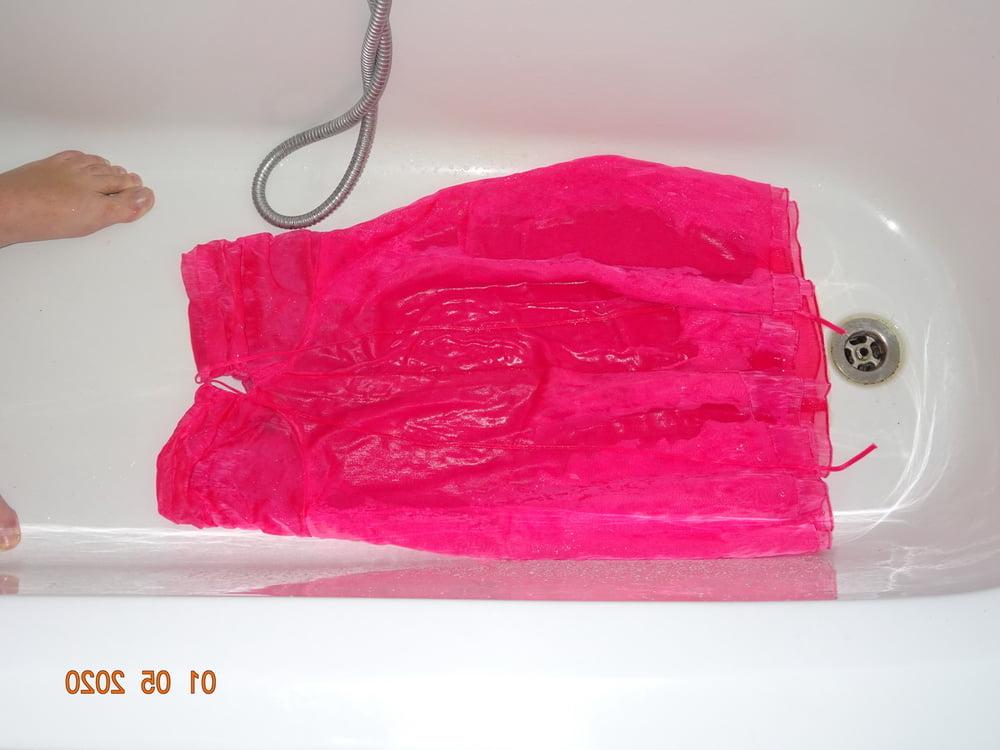 6P piss on pink fuscha dress 3