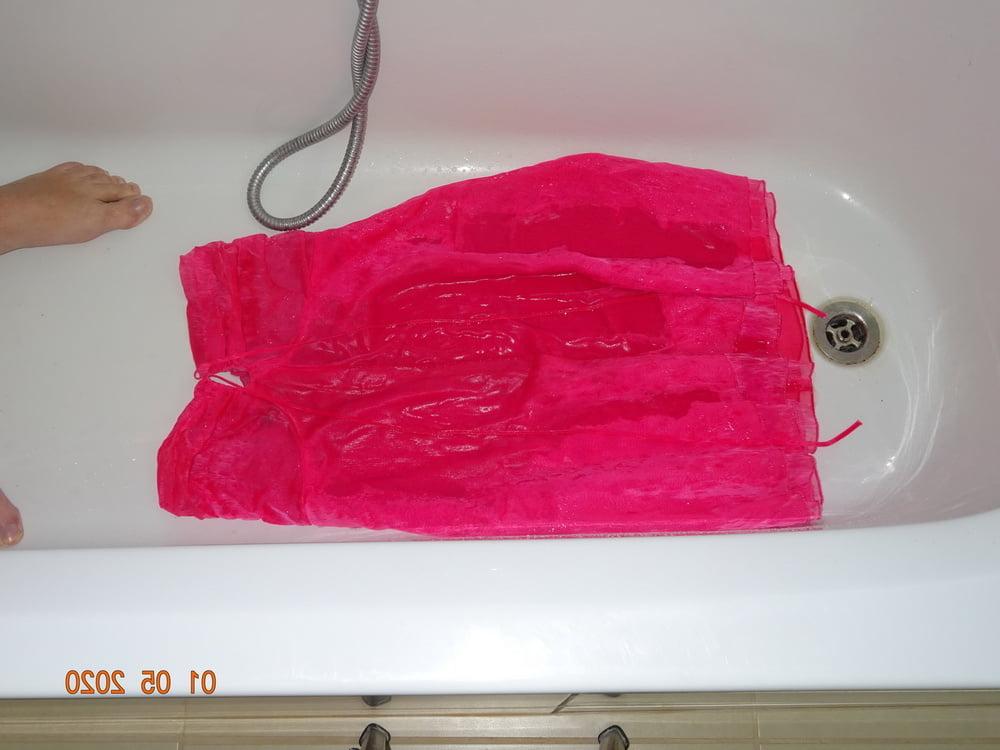 6P piss on pink fuscha dress 3