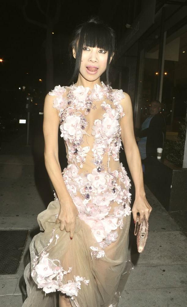 10P Bai Ling seethrough dress feb 2018