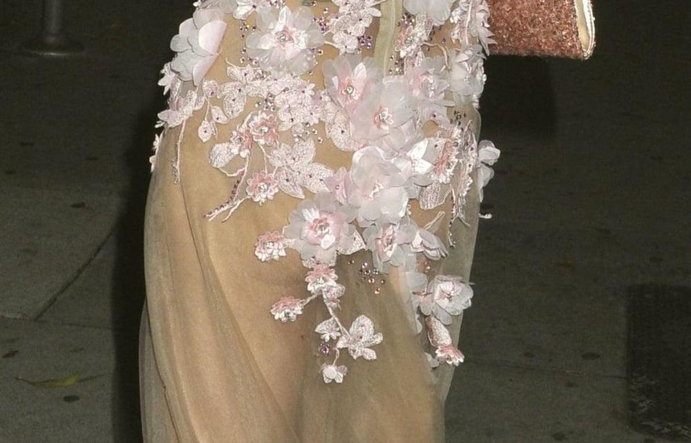 10P Bai Ling seethrough dress feb 2018