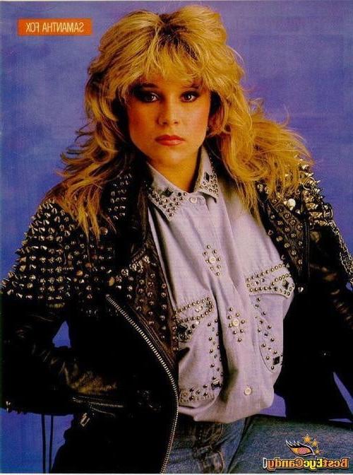 15P 80's disco style: Samantha Fox