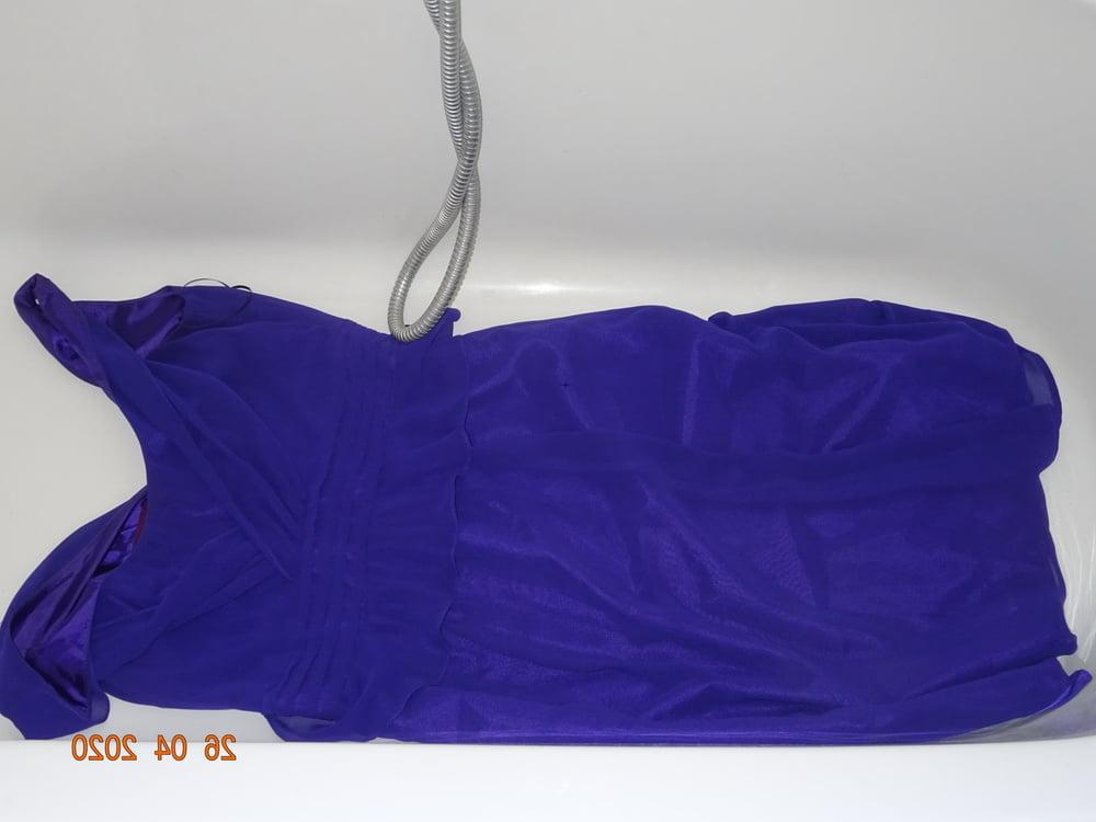 6P piss on purple 3 dress