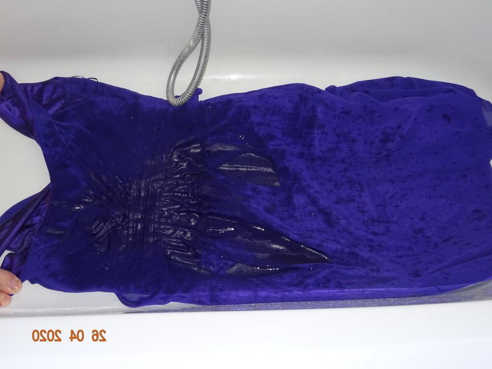 6P piss on purple 3 dress