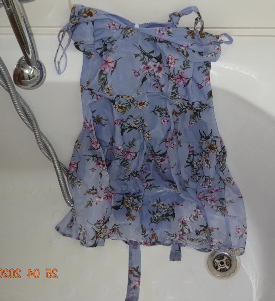 9P piss on floral 7 dress