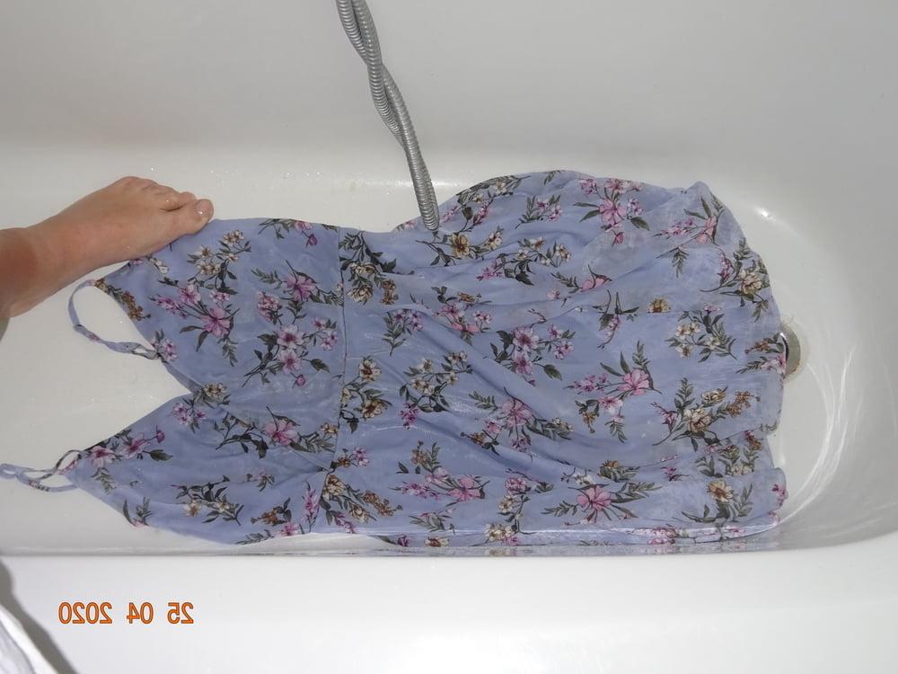 9P piss on floral 7 dress