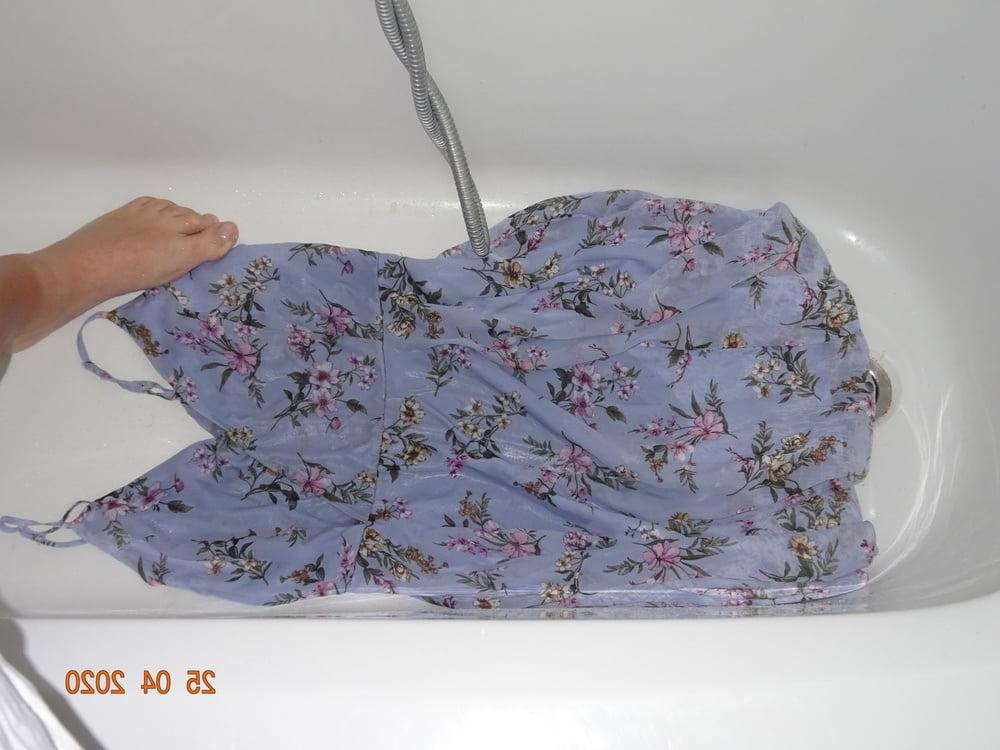 9P piss on floral 7 dress