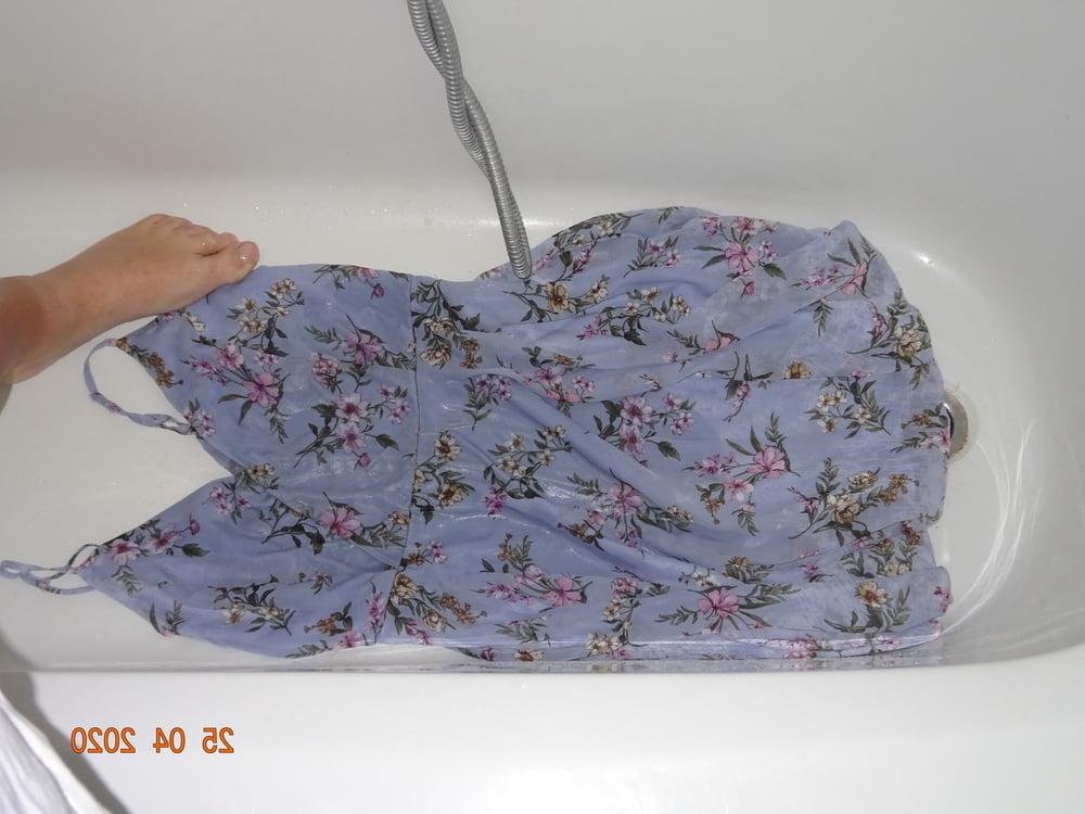 9P piss on floral 7 dress