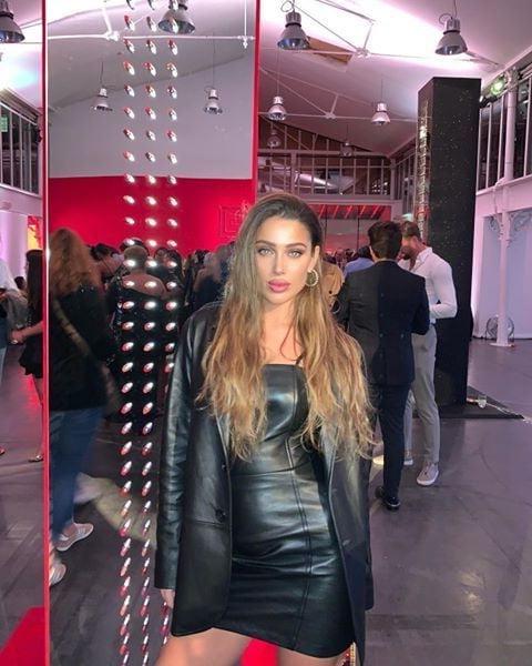 25P Black Leather Dress 3 - by Redbull18