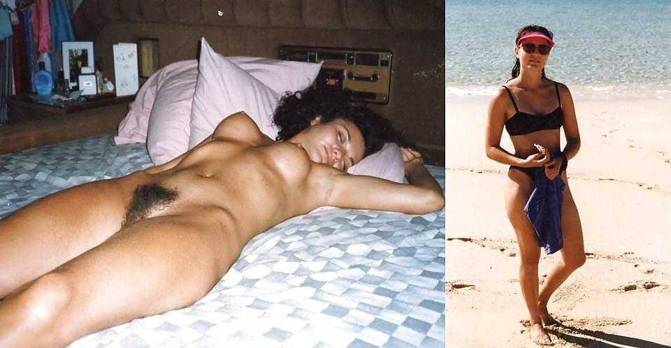 25P Amateurs - with and without their swimsuit # 5