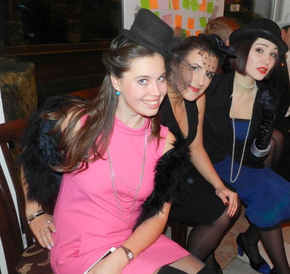 25P various polish females in tights pantyhose 130