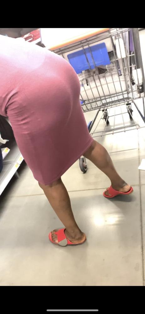 11P Slim Phat  Ebony in Skin Tight Dress VTL (THONG!!)