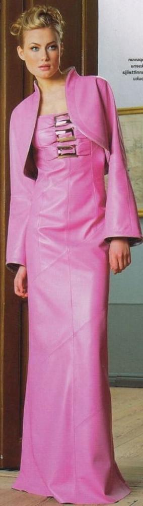 13P Pink Leather Dress 3 - by Redbull18