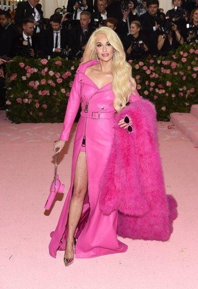 13P Pink Leather Dress 3 - by Redbull18
