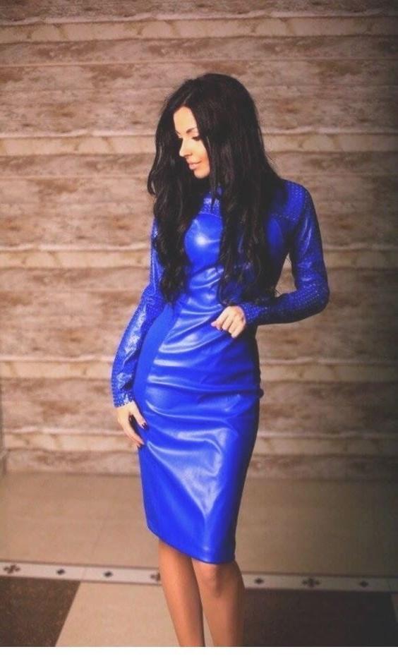 25P Blue Leather Dress 3 - by Redbull18