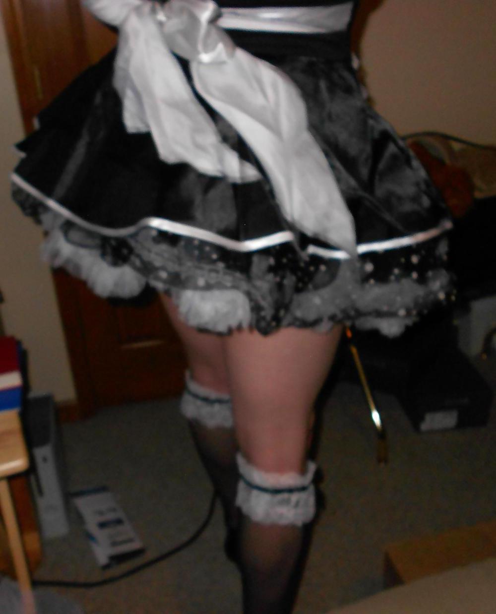 25P French Maid Sissy Vanessa