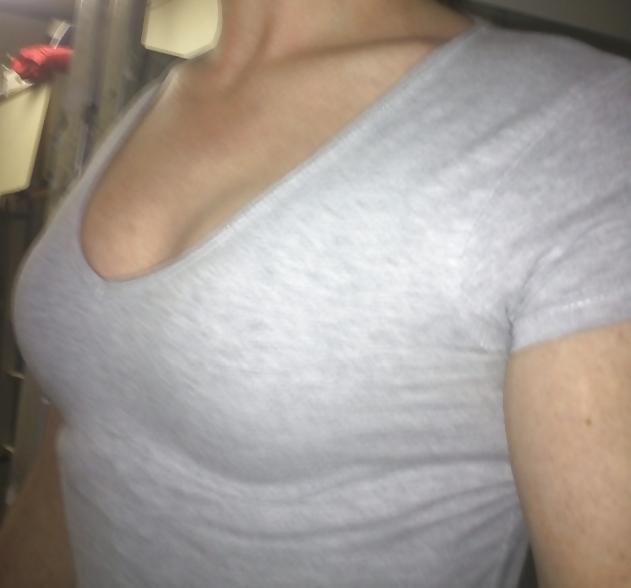 13P My little titties and long hair