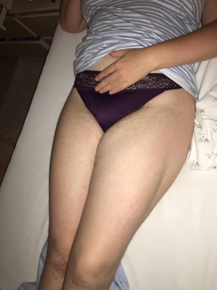 16P 677 - my wife Annett - various at home - panties pregnant