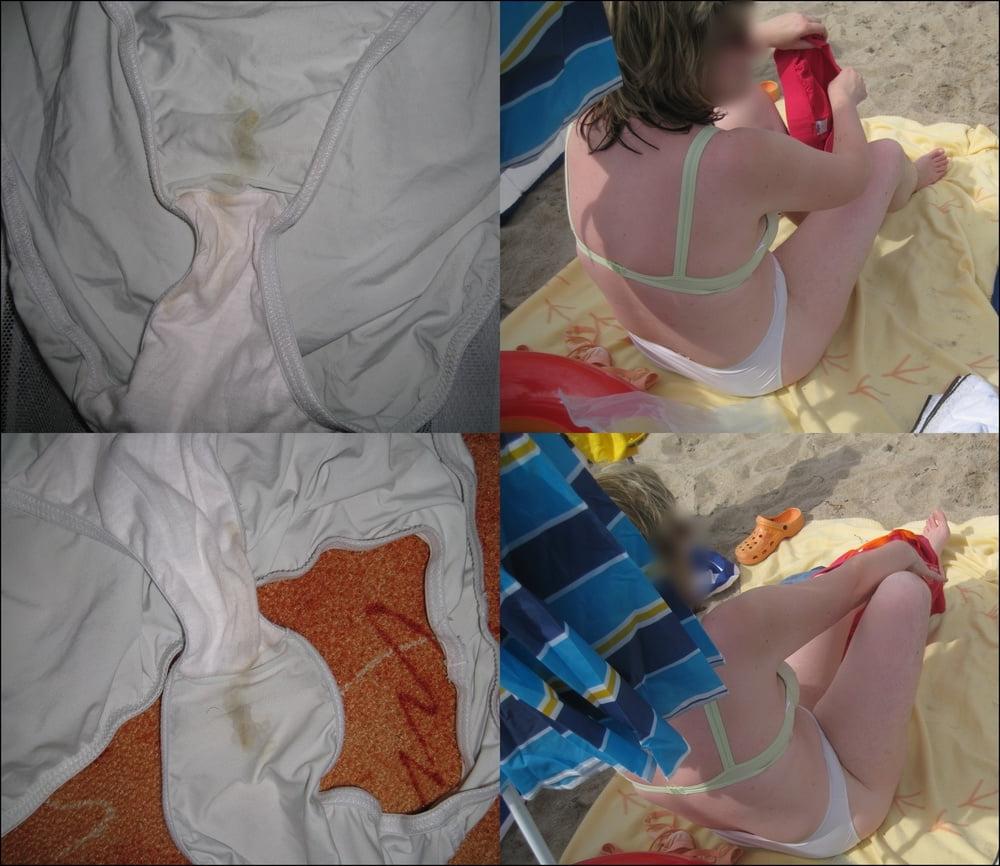 16P 677 - my wife Annett - various at home - panties pregnant