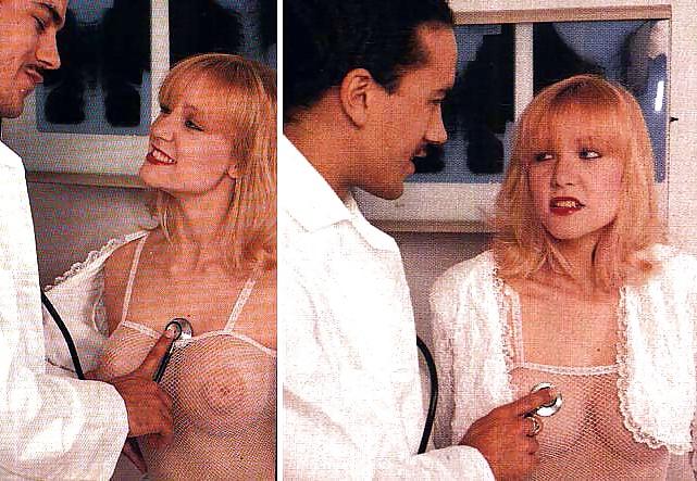 7P Hot blonde visiting her doctor for an examination