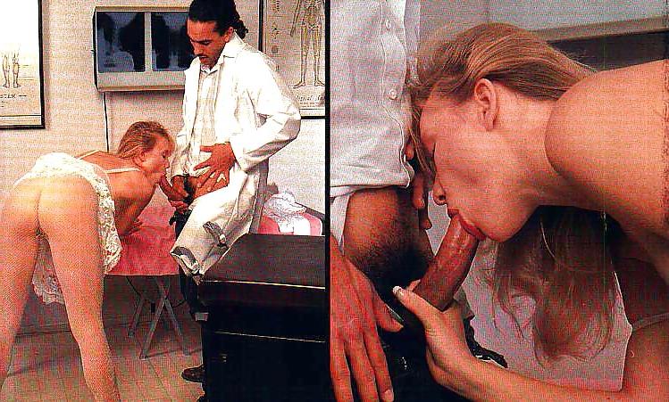 7P Hot blonde visiting her doctor for an examination