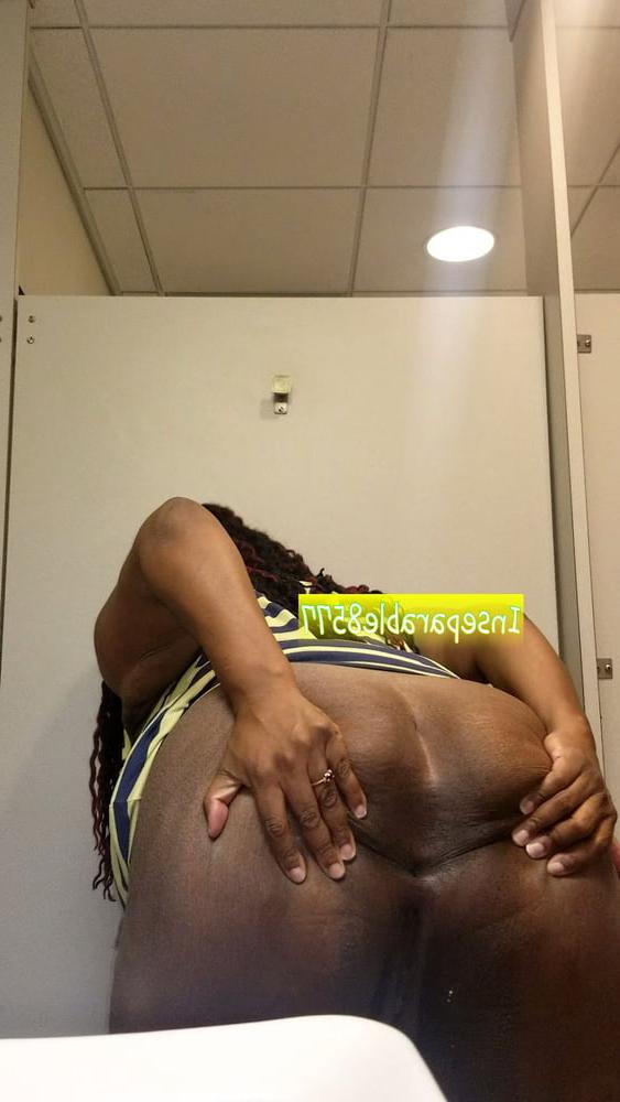 8P Showing and Fingering her Asshole at work