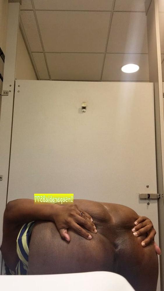 8P Showing and Fingering her Asshole at work