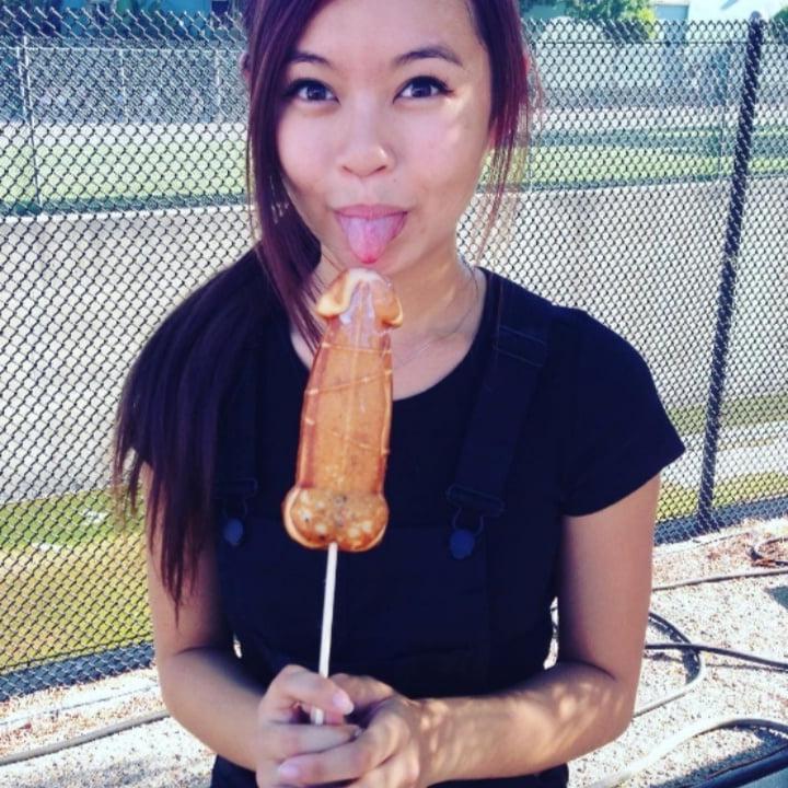 17P Cock eating sluts with Penis Cake from dick's bakery