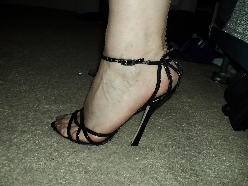 25P new dress and  other outfits and wedge heels and cage heels