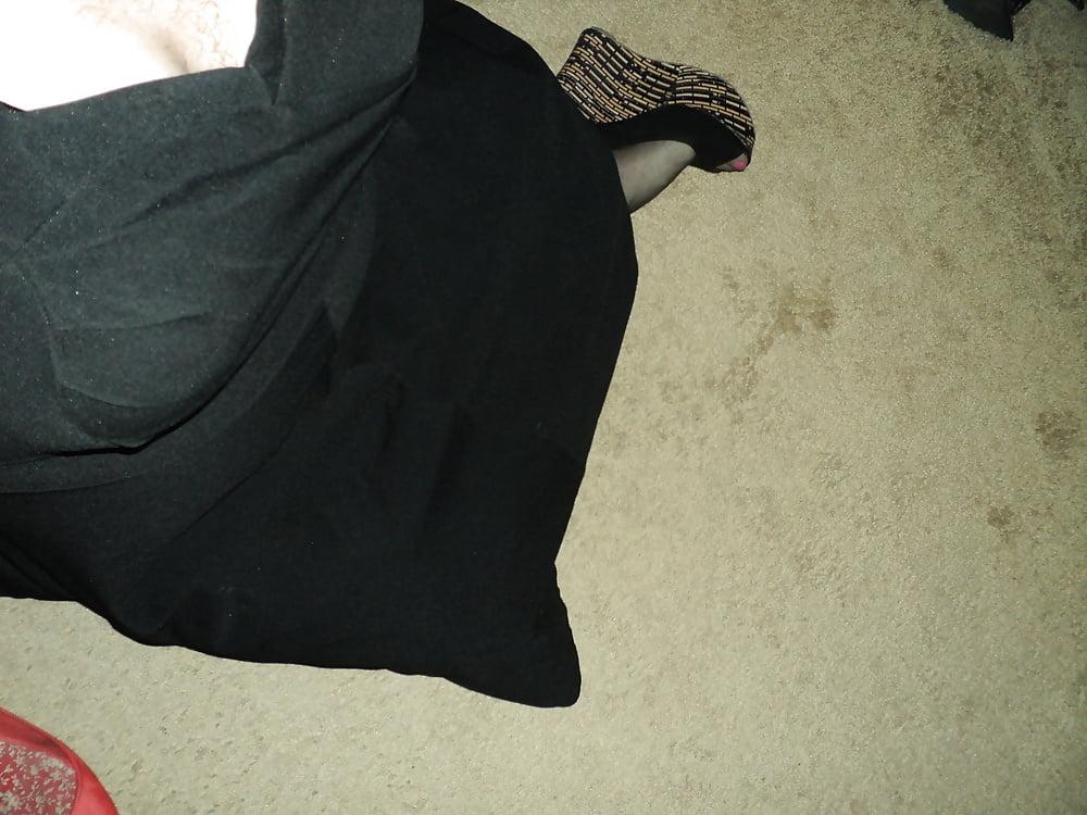 25P new dress and  other outfits and wedge heels and cage heels