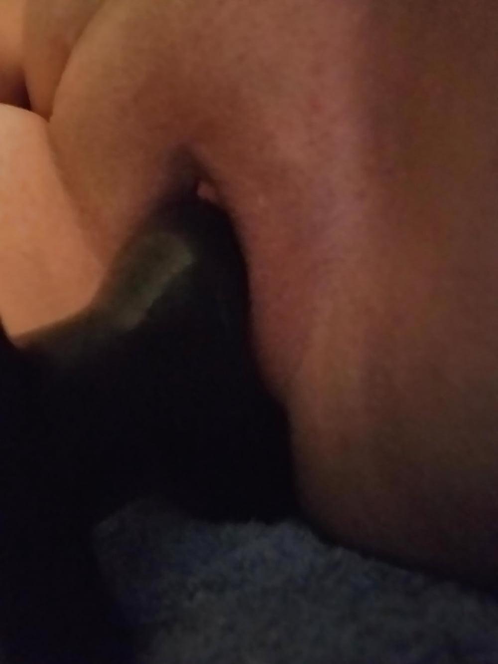 8P Anchor Plug Play... Wife with large toys... Milf home alone