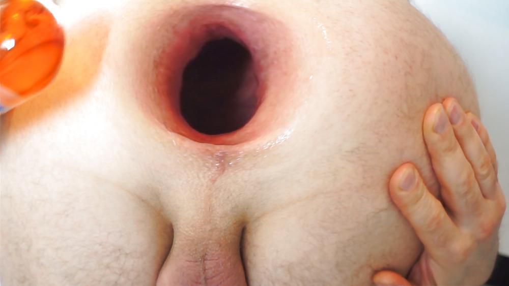 17P My FAKE gape 7 giant gaping asshole