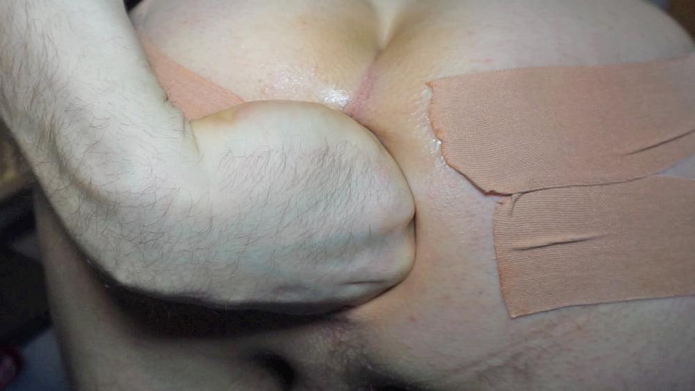 9P My taped asshole wide open pt 2
