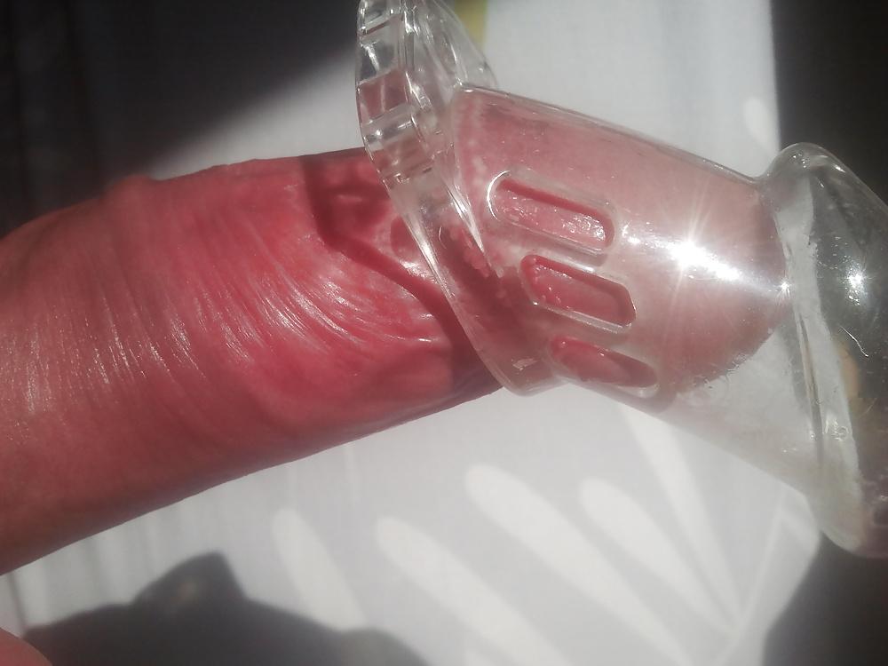 6P Chastity cage