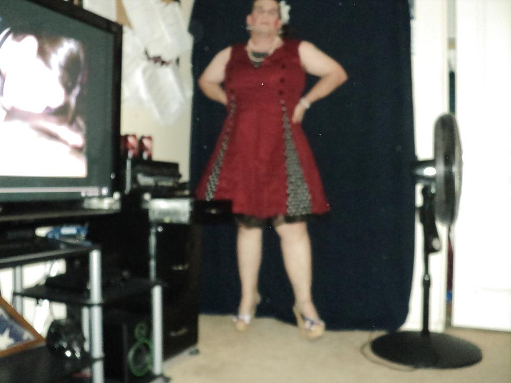 25P new dress and  other outfits and wedge heels and cage heels