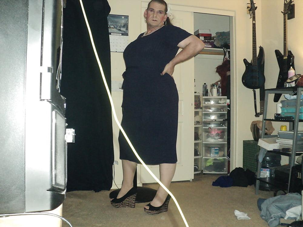 25P new dress and  other outfits and wedge heels and cage heels