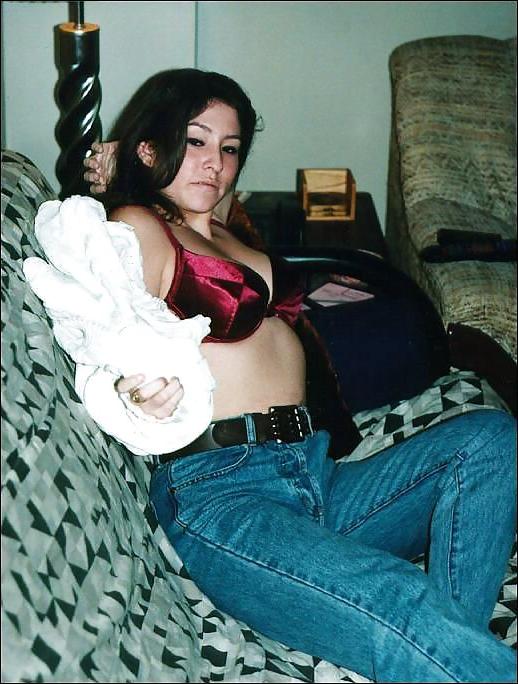 16P Hot Latina Nude On The Couch