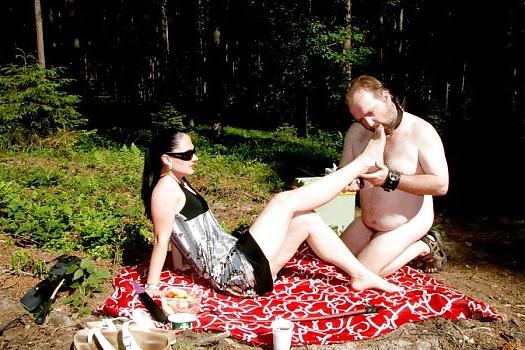 17P Public hubby slave